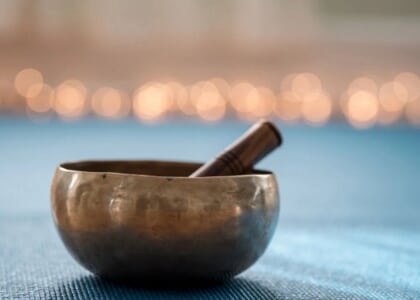 Sound Bowl Therapy at Windflower Spa