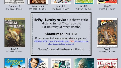 Thrifty Thursday Senior Movie