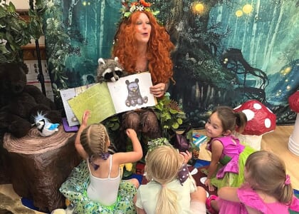 Tea Party Forest Fairies and Furry Friends