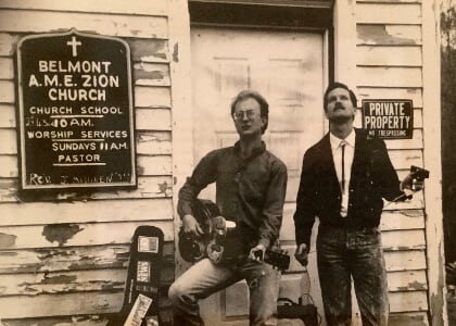Near Blind James & Harmonica Bob - free acoustic blues concert!