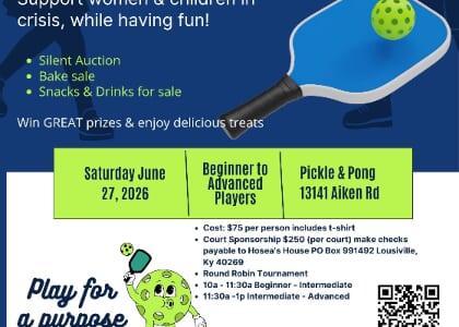 Pickleball Fundraiser