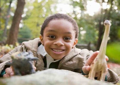 Little Explorers Dig Dinosaurs at Benjamin Branch