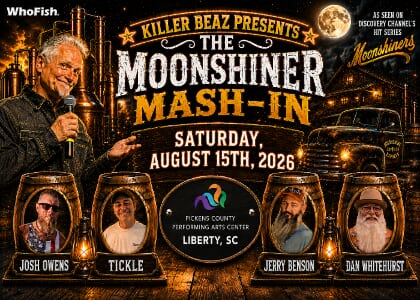 Killer Beaz Brings the Moonshiner Mash In in Liberty, SC
