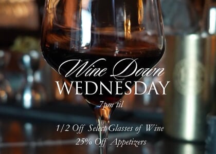 Wine Down Wednesday at Bourbon N' Bubbles