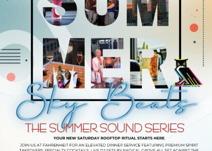 Sky Beats: The Summer Sound Series at Fahrenheit