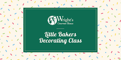 Wright's Little Bakers Cookie and Cupcake Decorating Class