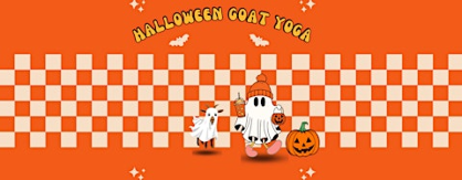 Halloween Baby Goat Yoga