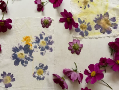 Make and Create: Flower Fabric Making