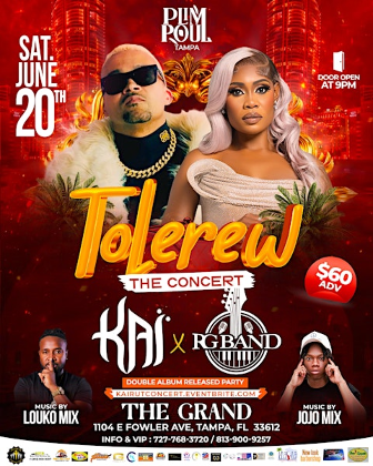 KAI AND RUTSHELLE LIVE IN TAMPA  // TOLEREW, the concert