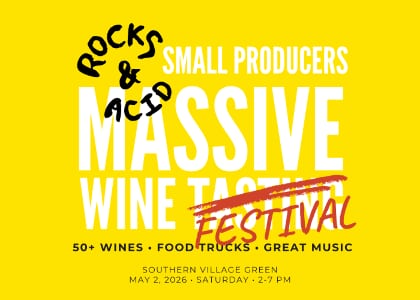 Rocks + Acid Wine Festival: Small Producers Spring Walkaround