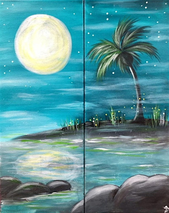 Moonlit Beach Haze | Date Night | 1 Ticket Cover 2 Guests