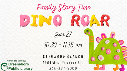 Family Storytime: Dino ROAR