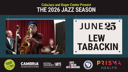 ColaJazz and Koger Center Present: Live in the Lobby Jazz with Lew Tabackin