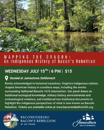 Mapping the Dragon: An Indigenous History of Bacon's Rebellion