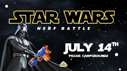 Star Wars Nerf Battle