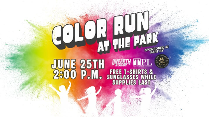 Color Run at The Park! (Youth Summer Reading at TPL)