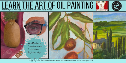 Learn the Art of Oil Painting/ 5 Sessions