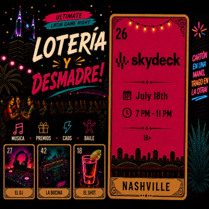 Noche De Loteria (Latin Party Bingo)