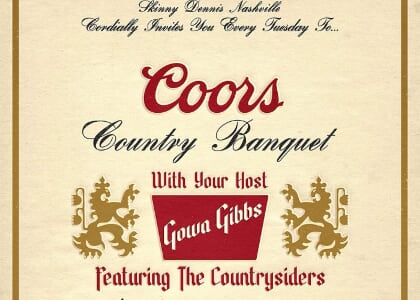 Coors Country Banquet at Skinny Dennis