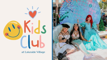 Kids Club at Lakeside Village: Mermaids vs Pirates ⚓ ‍♀️ ‍☠️