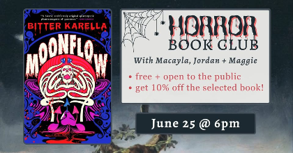 Horror Book Club: "Moonflow"