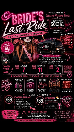 Brides Last Ride: The Bachelorette Experience