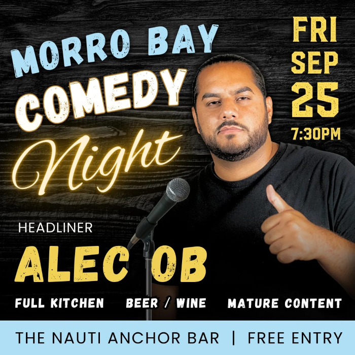 Morro Bay Comedy Night with Alec OB