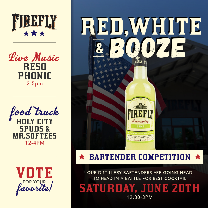 Red, White and Booze Bartender Competition
