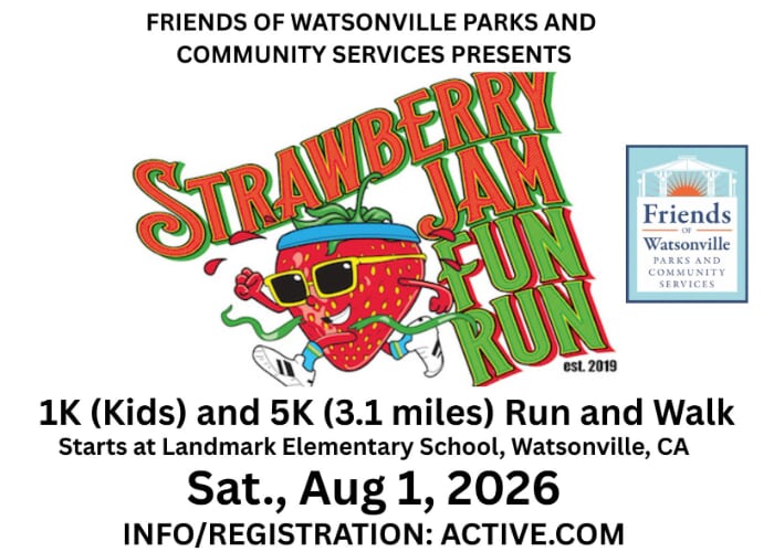 Strawberry Jam 1K and 5K Fun Run and Walk