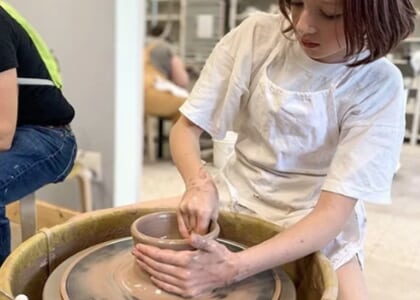 Hand and Wheel Pottery- Morning 1