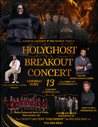 HolyGhost Breakout Concert