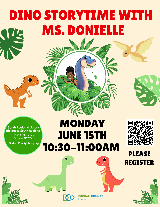 Dino Storytime with Ms. Donielle