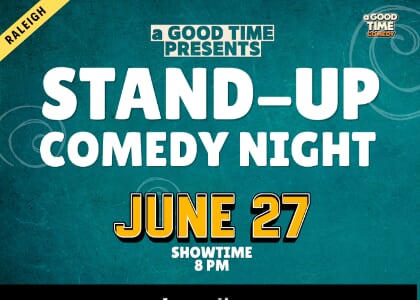 a Good Time: Stand-up Comedy Showcase at Incendiary Brewing Raleigh