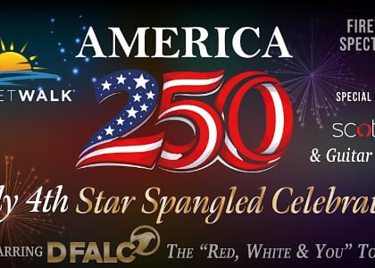 Sunset Walk - Orlando July 4th "America 250" Celebration Starring DFALC