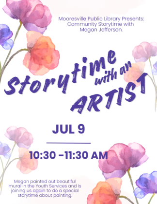 Storytime with an Artist: Community Storytime