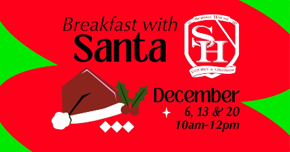Breakfast with Santa at School House