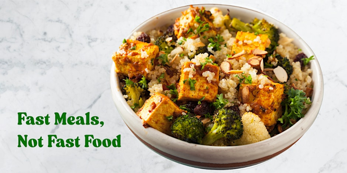Fast Meals, Not Fast Food: Simple & Nutritious Plant-Based Food