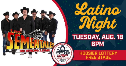 107.1FM Radio Latina Presenta Latino Day con Los Sementales de Nuevo Leon