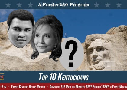 Frazier250: Top 10 Kentuckians