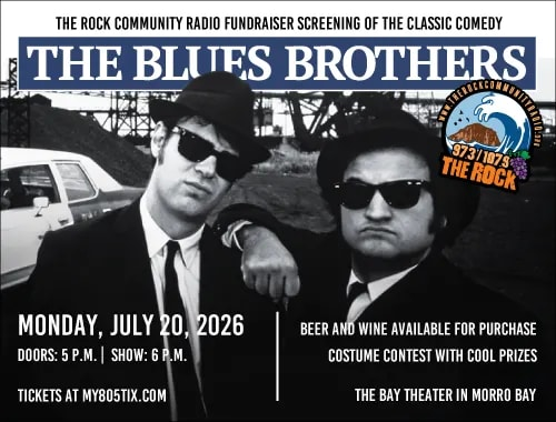 The Blues Brothers Fundraiser Screening for The Rock Community Radio