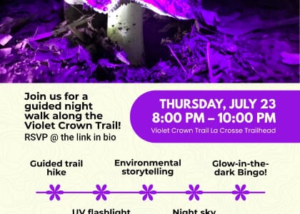 Summer Night Walk: Violet Crown Trail