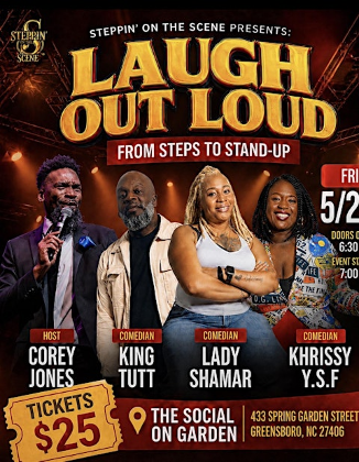 Steppin' On The Scene Presents - Laugh  Out Loud From Steps to Standup