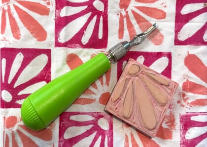 The Rhythm of Textile Block Printing Workshop with Kate Kryder