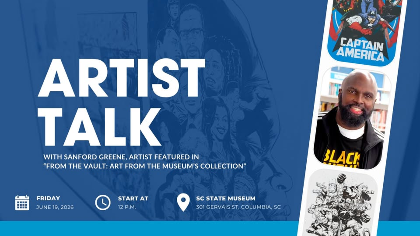 Artist Talk with Sanford Greene