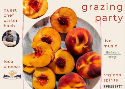White Limozeen Hosts Peaches & Cheese Grazing Party