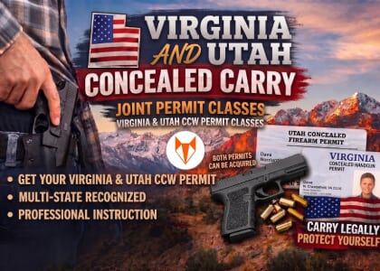 Virginia/Utah Non-Resident Concealed Carry Class