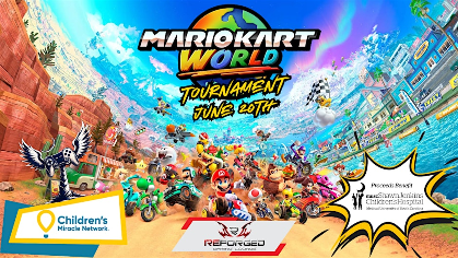 Extra Life Mario Kart World Tournament: "Race for the Kids