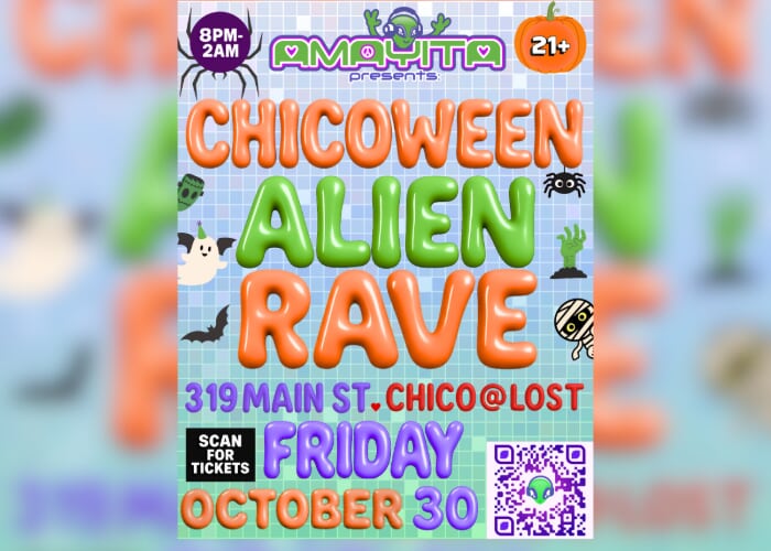 Chicoween Alien Rave