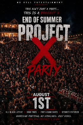 Project X Back 2 School Bash