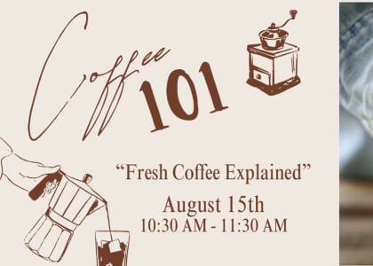 Coffee 101: "Fresh Coffee Explained"